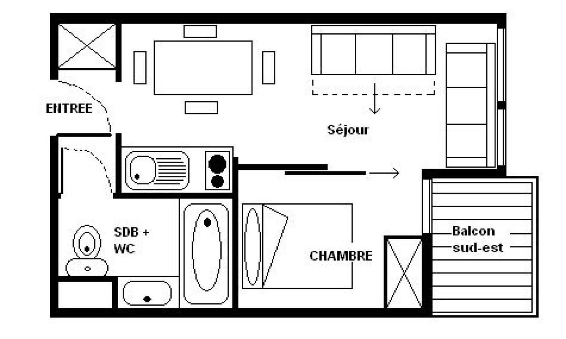 Residence Median - Appartement Confortable - Proche Des Pistes - Balcon Mae-2554 Сен-Мартен-де-Бельвиль Экстерьер фото